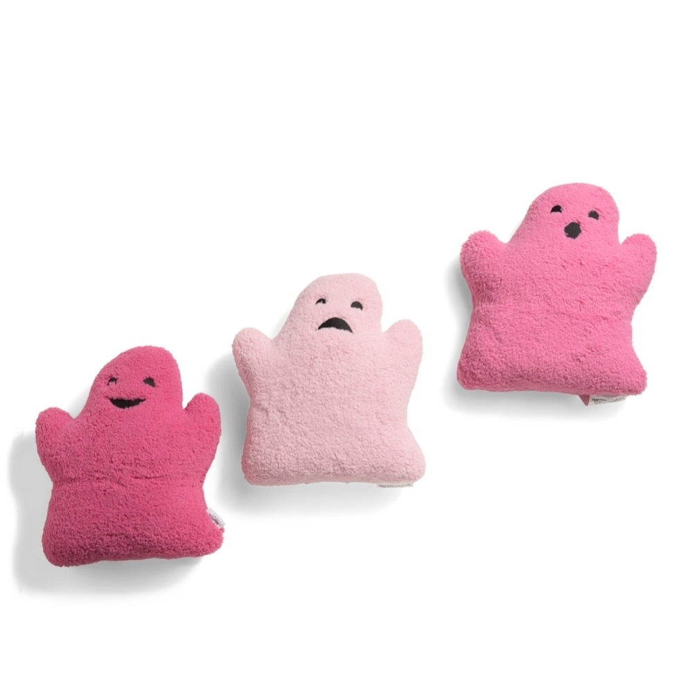 Martha Stewart Set of Three Pink Ghost Pillows